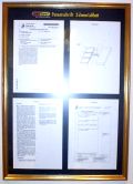 Klick = Darstellung Patent-Urkunde gross